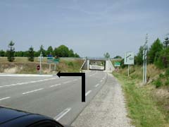 Left turn to N520 eastbound